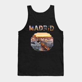 Madrid Skyline Tank Top